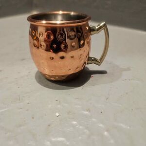 Mini Hammered Copper Mug - Moscow Mule Shot Glass
